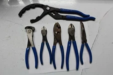 Blue-Point TOOLS DIAGONAL END CUTTER SLIP-JOINT PLIERS OIL FILTER SET 6pcs
