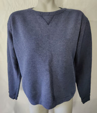 Hanes Eco Smart Dark Blue-Gray Women's Sweatshirt Size M