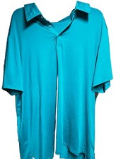 All In Motion Turquoise Polo Shirt Size XXL