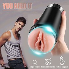 Men Masturbators Automatic Handsfree Stroker Cup Sex Toy Penis Masterbater Adult