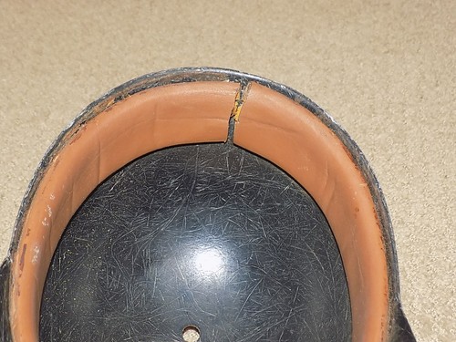 Pittsburgh Pirates Game Worn ABC Flapless Batting Helmet 1970-72 - Picture 4 of 5