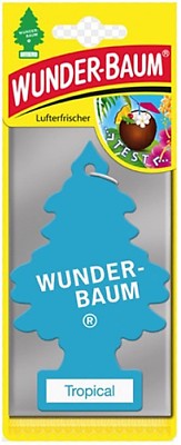 10 Stück WUNDERBAUM Duftbäumchen TROPICAL Lufterfrischer air freshener