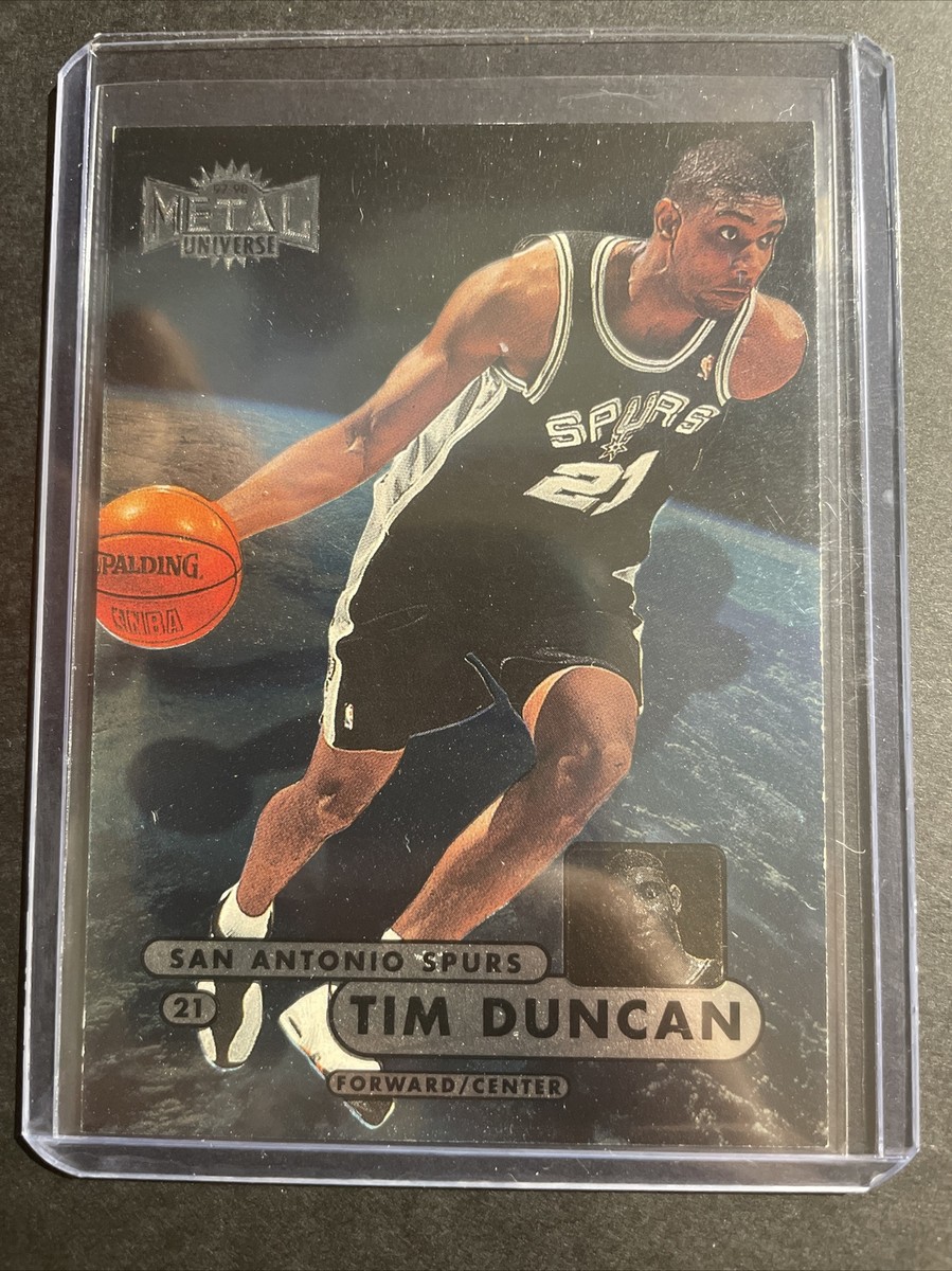 97-98 l Universe Tim Duncan 7枚セット 97-98 Skybox Tim Duncan Metal Universe Rookie Card RC #72