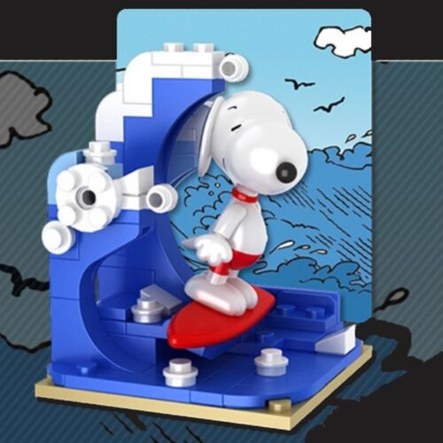 Peanuts Snoopy Building Blocks Gift New - Picture 4 of 19
