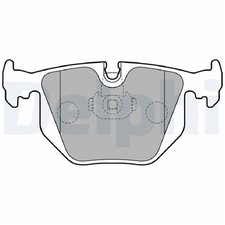Satz Bremsbeläge Bremsklötze hinten für BMW 7 er E38 8 E31 X3 E83 id08756