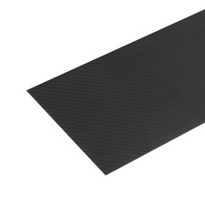 1 St&uuml;ck Kohlefaserplatte 250&times;100&times;1mm Matt Twill Gewebe f&uuml;r Panel