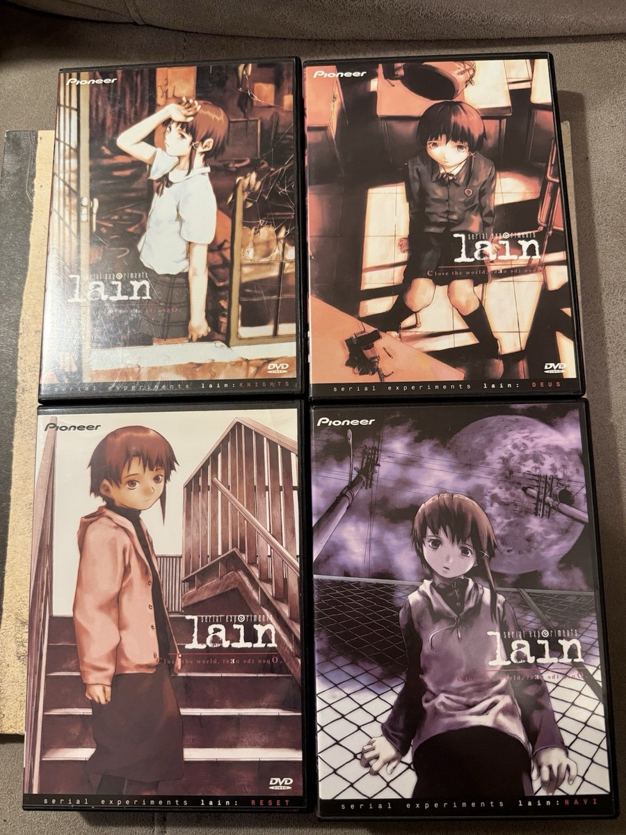 serial experiments lain DVD全巻セット【帯付き】 Serial Experiments Lain - Complete Series (DVD, 2005, 4-Disc Set アニメ