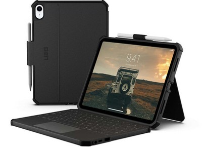 UAG Urban Armor Gear Rugged USB-C Keyboard Case mit Trackpad für Apple iPad 1...