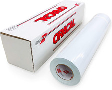 Matte White Vinyl 651 - Adhesive Craft Vinyl Roll For Craft Cutters Printers A