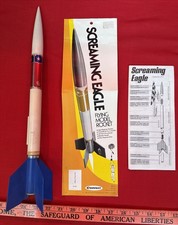 Centuri Screaming Eagle Rocket Model 1973 Built Specs Manual KF-3 Estes Vintage