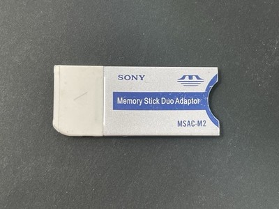 Sony MSAC-M2 Memory Stick Duo Adapter OEM Genuine Converter Tested & Working