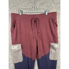 True Religion World Tour Cargo Pocket Jogger Pants Mens XL Extra Large