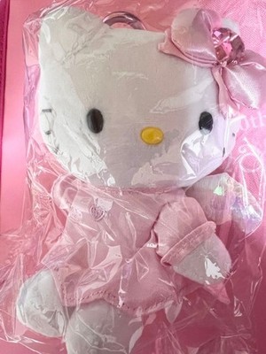 Hello Kitty Mascot Charm Angel Kitty Angel, Keychain, Kiddy Land Unopened,