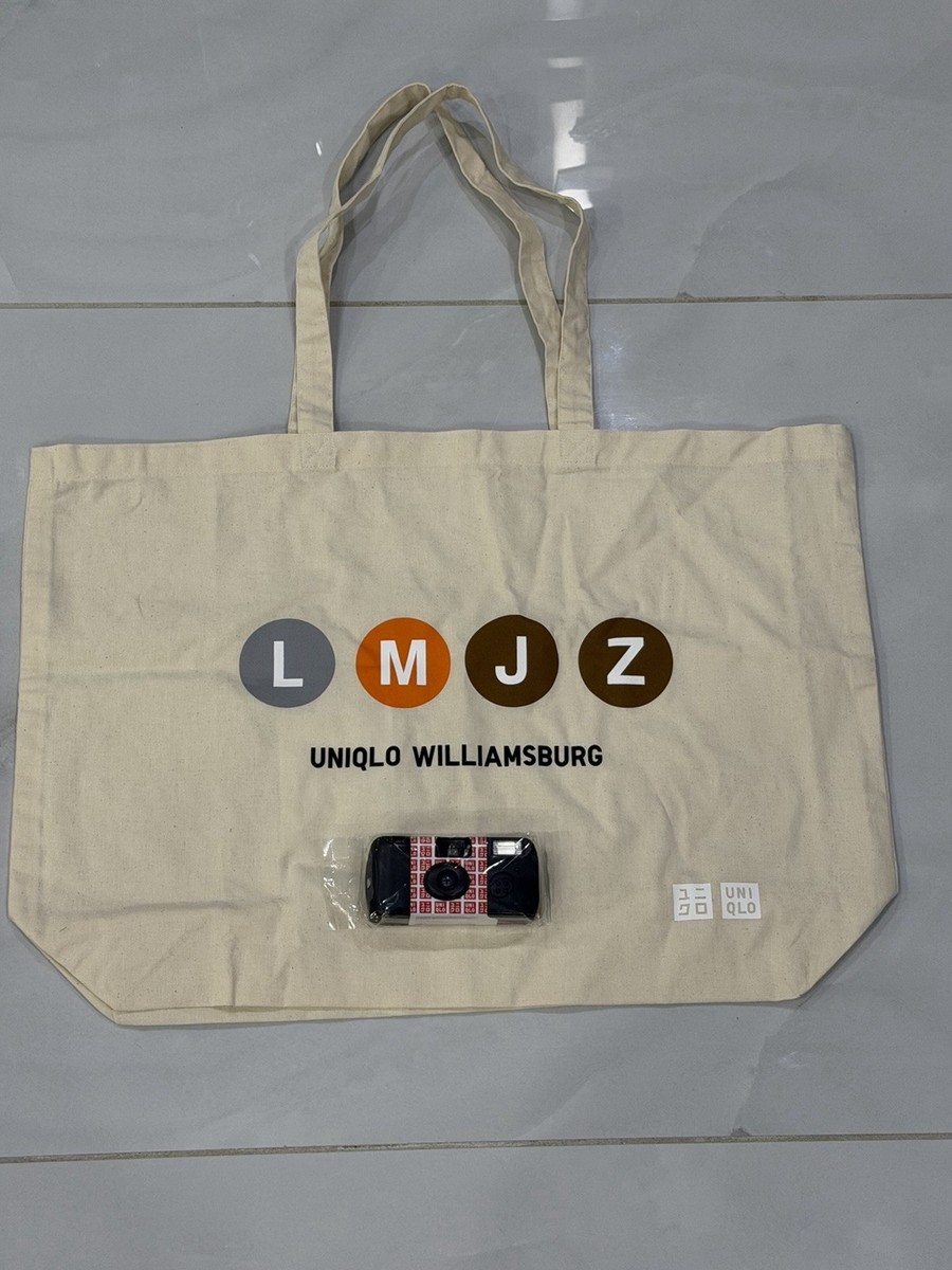 Uniqlo Williamsburg Limited Edition Subway Tote Bag Disposable