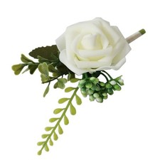 Boutonniere Buttonholes Groom Wedding Flowers Party Prom