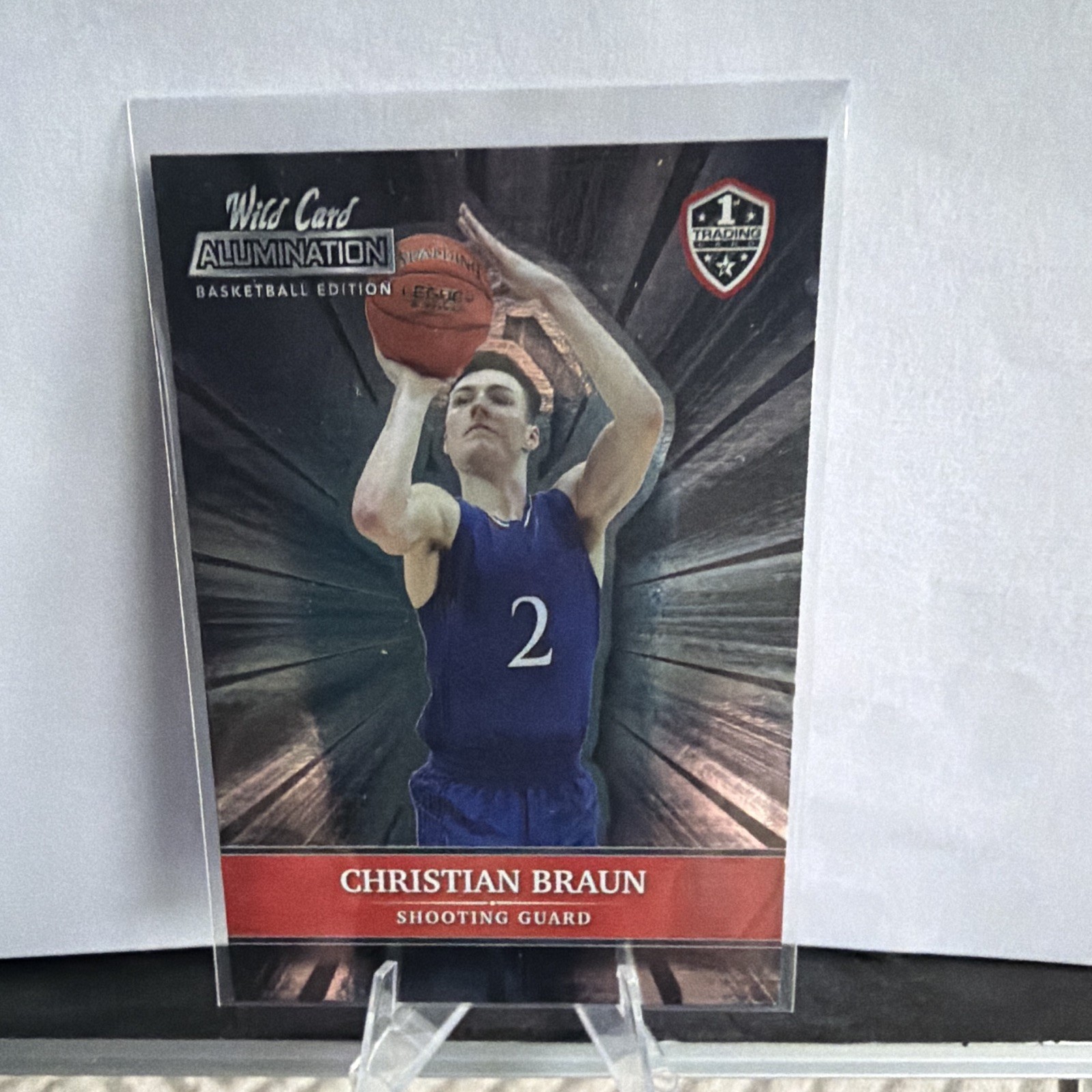 2021-22 Wild Card Alumination - Christian Braun #ABC-14 (RC)