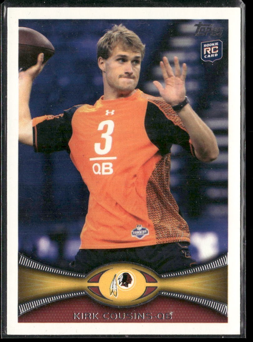 2012 Topps #326 Kirk Cousins ROOKIE RC