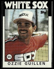 Ozzie Guillen *ROOKIE CARD* (RC) 1986 Topps #254. rookie card picture