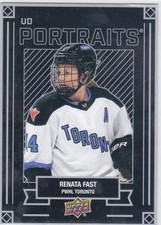 2024 UD PWHL 1ST EDITION..RENATA FAST..ROOKIE..CARD # P-17..TORONTO SCEPTRES