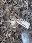 925 Silver Band Ring Set of 3, Natural Round Diamond 0.2 CTW, Size 9 — photo 3