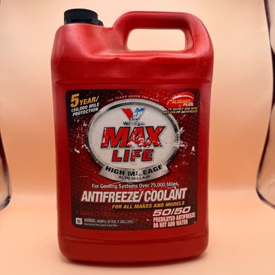 Valvoline 719005 MaxLife Antifreeze Coolant, Prediluted 50/50, 1 Gal, Ready to U