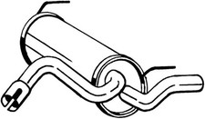 Endschalldämpfer 185-499 BOSAL für OPEL ZAFIRA TOURER C