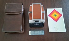 Polaroid SX-70 Instant Film Land Camera Alpha 1 with Case and Original Brochure