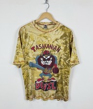 Vintage 1996 Tasmanian Devil Baseball Battle T-Shirt Men  s Size S-M Looney Tunes