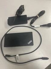 Complete Lenovo Thinkpad USB-C Dock US - 40A90090US Docking Station  40A9 DK1633
