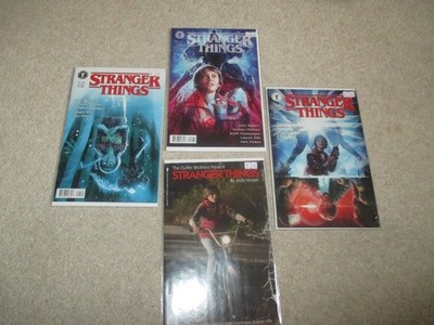 Stranger Things Graphic Comics - one signed  by Keith Champagne
