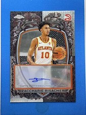 2025-26 Topps Chrome Signature Style Zaccharie Risacher Auto