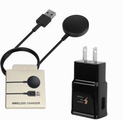 Wireless Charger for Samsung Galaxy Watch 7/6/5Pro/4/3 Magnetic /w  Wall Adapter