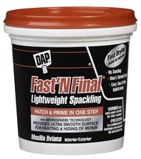 Superior Lightweight Formula Spackling, 1/2-Pint - 7079812140