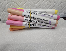 Arrtx 60B 60-Color Acrylic Marker Set, Multicolor, AACM-0500