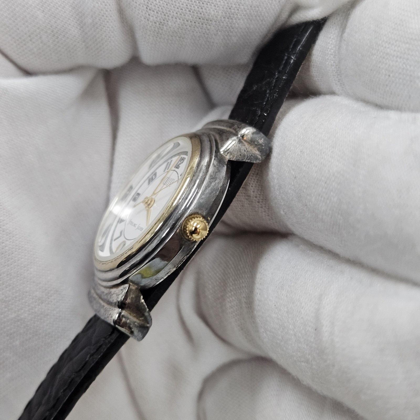 ECCLISSI 925 SOLID STERLING SILVER CASE LEATHER B… - image 3