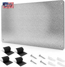 17.7" X 11.8" Metal Magnetic Board - Magnet Bulletin Board to Display Magnetic L