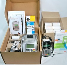 First Data FD200Ti Credit Card Terminal FD-35 EMV Pinpad, Ink  Paper Bundle