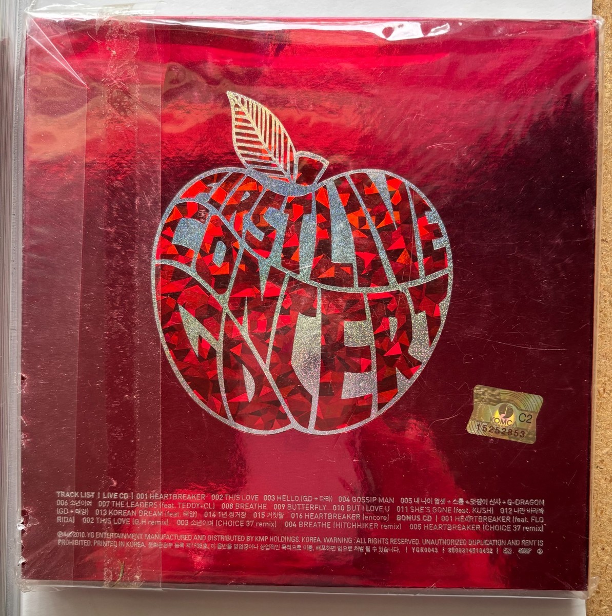 K-POP・アジア G-DRAGON FIRST LIVE CD K-POP G-DRAGON FIRST LIVE CONCERT DOUBLE CD SHINE A LIGHT 2010 BIG