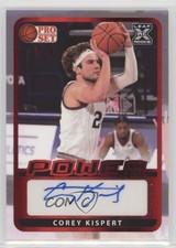 2021-22 Leaf Pro Set Power Base Red Spectrum Foil /25 Corey Kispert Auto 0c6