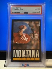 Joe Montana Football Cards and Rookie Cards Checklist 21