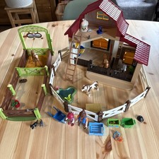 PLAYMOBIL 6927 Country Pony Farm & 9479 Spirit Horse