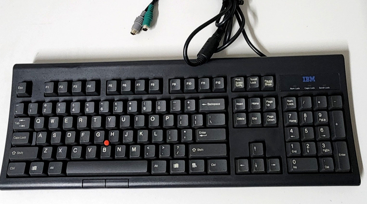 IBM KPD8923 TrackPoint Keyboard - Black