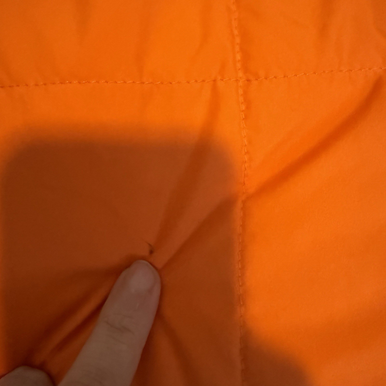 Zero Restriction Tour Series Reversible Full Zip Vest Gray Orange Men’s XL