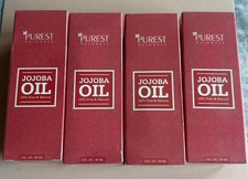 Purest Naturals Jojoba Oil - 4 2-oz fl oz. - Makeup Remover - Massage Oil etc
