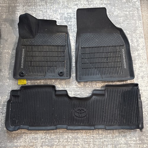2014-2019 Toyota Highlander OEM All Weather Floor Liner Mats PT908-48165-02 USA