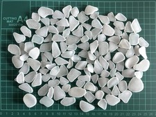 Genuine Surf Tumbled sea glass from japan  220    white