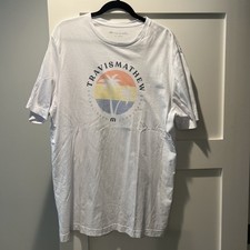 Men’s Travis Mathew T Shirt Short Sleeve White XL