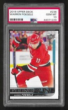 2018 Upper Deck Young Guns #236 Warren Foegele RC Rookie PSA 10