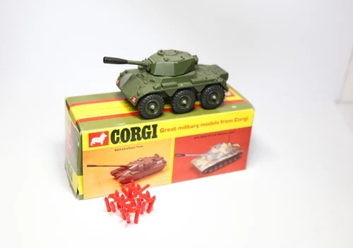 Corgi 906 Saladin Armoured Car In Original Box - Very Near Mint