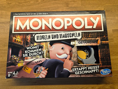 Hasbro Gaming Monopoly Mogeln und Mauscheln Brettspiel 2012 ab 8